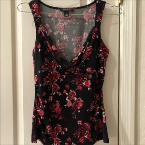 WHBM FLORAL TOP